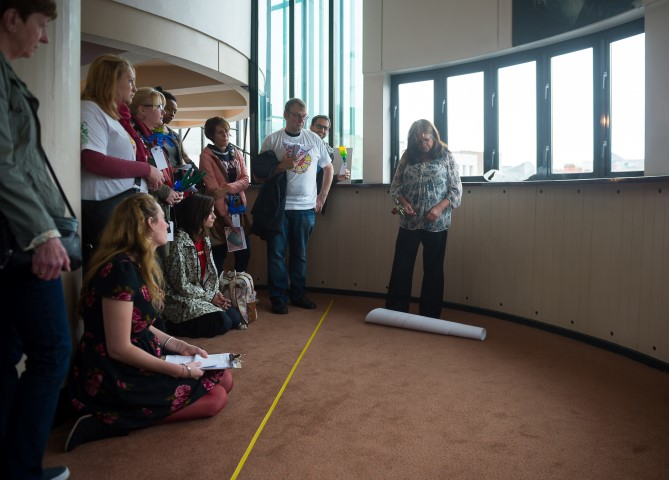 World Mental Health Day (2015) at the Playhouse. Photograph by Brian Roberts.