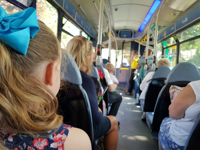 Storytelling on Arriva buses for share-a-story month (2018) 