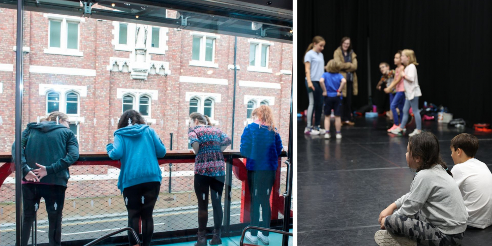 Young people at the Everyman